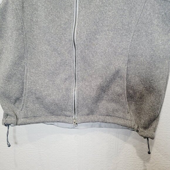 Peter Millar Sweater Vest Mens XL Gray Fleece Full Zip - Picture 5 of 9